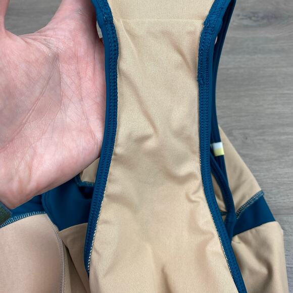 Summersalt Green Seaglass&Seaweed The Ruffle Backflip Swimsuit Sz.10 - Picture 14 of 15